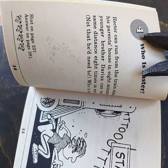 Vtg Kid's Book | Little Big Book of Math Puzzles - Picture 14 of 16